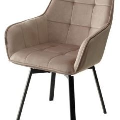 Стул MAVERICK 360 град. поворот. BLUVEL-40 BEIGE/ черный каркас, М-City в Казани - kazan.mebel24.online | фото