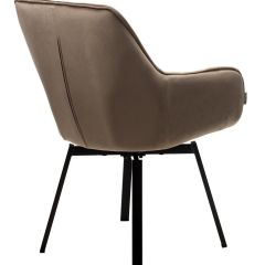 Стул MAVERICK 360 град. поворот. BLUVEL-40 BEIGE/ черный каркас, М-City в Казани - kazan.mebel24.online | фото 2