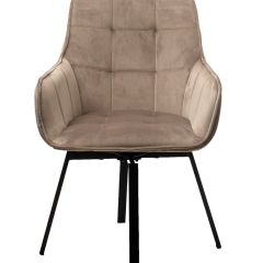 Стул MAVERICK 360 град. поворот. BLUVEL-40 BEIGE/ черный каркас, М-City в Казани - kazan.mebel24.online | фото 3