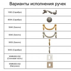 Тумба прикроватная Тиффани Premium слоновая кость/золото (ТФТП-1(П) в Казани - kazan.mebel24.online | фото 2