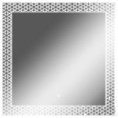 Зеркало Манила 700х700 с подсветкой Домино (GL7052Z) в Казани - kazan.mebel24.online | фото