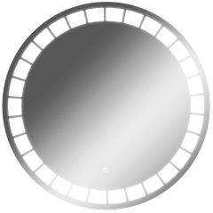 Зеркало Маскат 700х700 с подсветкой Домино (GL7057Z) в Казани - kazan.mebel24.online | фото