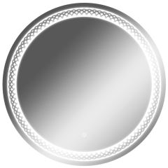 Зеркало Прая 700х700 с подсветкой Домино (GL7048Z) в Казани - kazan.mebel24.online | фото