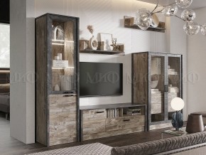 Амели Тумба ТВ (Дуб Юкон-Бетон темный) в Казани - kazan.mebel24.online | фото 3