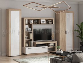 Ангара Пенал (Белый глянец/Сонома) в Казани - kazan.mebel24.online | фото 3