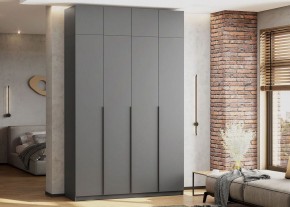 Антресоль 1600 «ШК-5» Графит серый в Казани - kazan.mebel24.online | фото 4