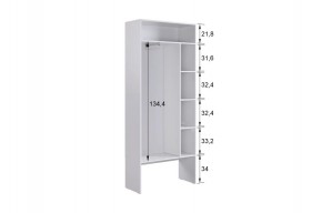 БАСКО Прихожая К5 (кашемир) в Казани - kazan.mebel24.online | фото 9