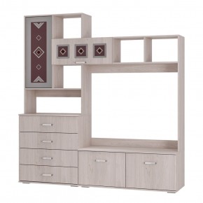 БЕЛЛА Центральная секция (ясень белый) в Казани - kazan.mebel24.online | фото