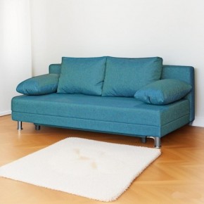 Диван-кровать Комфорт без подлокотников (4 подушки) BALTIC AZURE в Казани - kazan.mebel24.online | фото