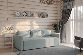 Диван-кровать Вало мятно-серый, ткань рогожка в Казани - kazan.mebel24.online | фото 2
