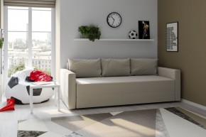 Диван-кровать Вало светло-серый, ткань рогожка в Казани - kazan.mebel24.online | фото 2