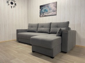 Диван угловой Комфорт-3 (НПБ+МДФ) велюр Galaxy Lite 26 в Казани - kazan.mebel24.online | фото 2