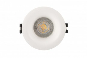 DK3024-WH Встраиваемый светильник, IP 20, 10 Вт, GU5.3, LED, белый, пластик в Казани - kazan.mebel24.online | фото 1