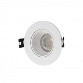 DK3061-WH Встраиваемый светильник, IP 20, 10 Вт, GU5.3, LED, белый/белый, пластик в Казани - kazan.mebel24.online | фото 1