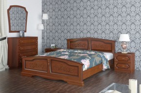 ЕЛЕНА Кровать из массива (Орех) в Казани - kazan.mebel24.online | фото