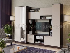 ФЛОРА Стенка (2700) ЛДСП (Дуб Беленый/Венге) в Казани - kazan.mebel24.online | фото