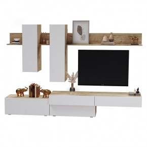 ФРИДА Гостиная (Вотан/Белый глянец) в Казани - kazan.mebel24.online | фото 2