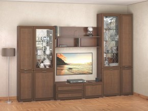 Гостиная-горка Ливорно орех в Казани - kazan.mebel24.online | фото 1