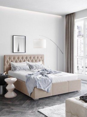 Интерьерная Кровать Октавия Бежевый 1400x2000 в Казани - kazan.mebel24.online | фото