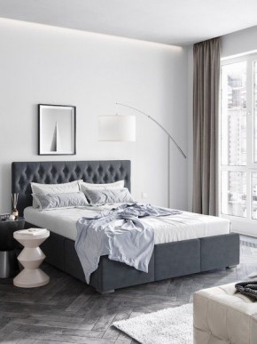 Интерьерная Кровать Октавия Серый 1400x2000 в Казани - kazan.mebel24.online | фото