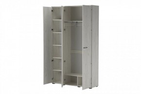 ИТАЛИЯ ШК-1300 Шкаф 3дв с зеркалом (дуб крафт белый) в Казани - kazan.mebel24.online | фото 2