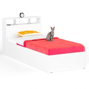 Камелия Кровать 0900, цвет белый, ШхГхВ 93,5х217х78,2 см., сп.м. 900х2000 мм., без матраса, основание есть в Казани - kazan.mebel24.online | фото 1