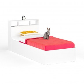 Камелия Кровать 0900, цвет белый, ШхГхВ 93,5х217х78,2 см., сп.м. 900х2000 мм., без матраса, основание есть в Казани - kazan.mebel24.online | фото 2