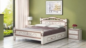 КАРИНА-5 Кровать из массива 1600 с 2-мя ящиками в Казани - kazan.mebel24.online | фото 2
