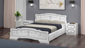 КАРИНА-6 Кровать из массива 900 с 2-мя ящиками в Казани - kazan.mebel24.online | фото 1