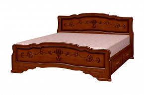 КАРИНА-6 Кровать из массива 900 с 2-мя ящиками в Казани - kazan.mebel24.online | фото 4
