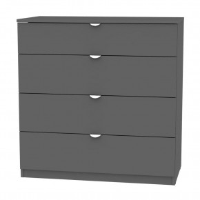Комод K-93x90x45-1-TR (Графит) Калисто в Казани - kazan.mebel24.online | фото