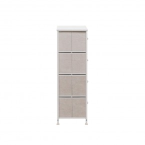Комод Leset Линкс 4 ящ. (к/з), Каркас Белый, ящики Белые в Казани - kazan.mebel24.online | фото 4