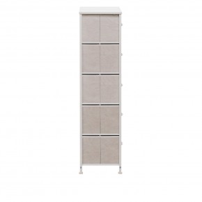 Комод Leset Линкс 5 ящ. (к/з), Каркас Белый, ящики Белые в Казани - kazan.mebel24.online | фото 5