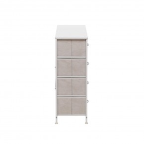 Комод Leset Линкс 8 ящ. (к/з), Каркас Белый, ящики Белые в Казани - kazan.mebel24.online | фото 5