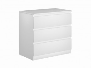 Комод МАЛЬТА с тремя выдвижными ящиками, цвет белый в Казани - kazan.mebel24.online | фото