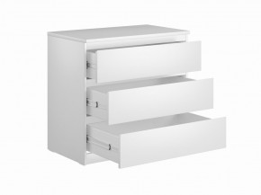 Комод МАЛЬТА с тремя выдвижными ящиками, цвет белый в Казани - kazan.mebel24.online | фото 3