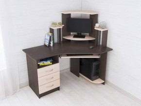 Компьютерный стол Грета-7 венге/дуб молочный в Казани - kazan.mebel24.online | фото