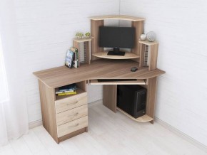 Компьютерный стол Грета-7 ясень шимо/дуб сонома в Казани - kazan.mebel24.online | фото