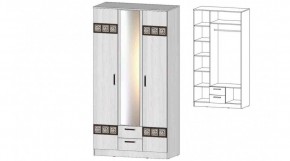 КОСТА-РИКА Шкаф 3-х створчатый (анкор светлый) в Казани - kazan.mebel24.online | фото