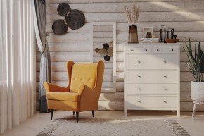 Кресло для отдыха Вало жёто-оранжевый, ткань рогожка в Казани - kazan.mebel24.online | фото 3