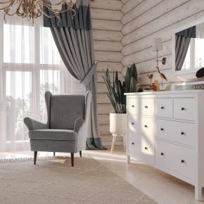 Кресло для отдыха Вало серый, ткань рогожка в Казани - kazan.mebel24.online | фото 2