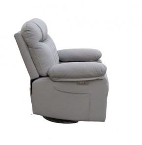 Кресло-реклайнер БРИСТОЛЬ (ткань светло-серый) в Казани - kazan.mebel24.online | фото 4