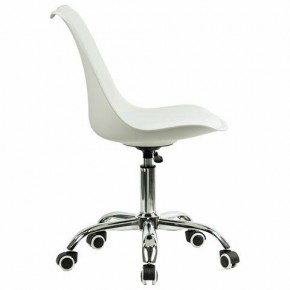 Кресло стул BRABIX "Eames MG-310 CH", хром, пластик белый, экокожа белая, 532923 в Казани - kazan.mebel24.online | фото 3