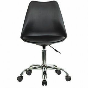 Кресло стул BRABIX "Eames MG-310 CH", хром, пластик черный, экокожа черная, 532925 в Казани - kazan.mebel24.online | фото 1