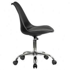 Кресло стул BRABIX "Eames MG-310 CH", хром, пластик черный, экокожа черная, 532925 в Казани - kazan.mebel24.online | фото 3