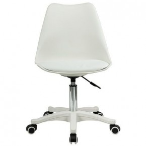 Кресло стул BRABIX "Eames MG-310 PL", пластик белый, экокожа белая, 532926 в Казани - kazan.mebel24.online | фото 1