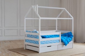 Кровать-домик 80*160 Белый в Казани - kazan.mebel24.online | фото 4