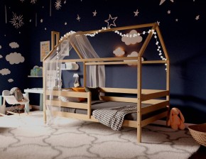 Кровать-домик 80*160 без покраски в Казани - kazan.mebel24.online | фото 2