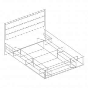 Кровать "Милана" с мягкой спинкой БЕЗ основания 1200х2000 в Казани - kazan.mebel24.online | фото 4