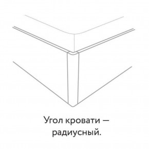 Кровать "Милана" с мягкой спинкой БЕЗ основания 1600х2000 в Казани - kazan.mebel24.online | фото 3